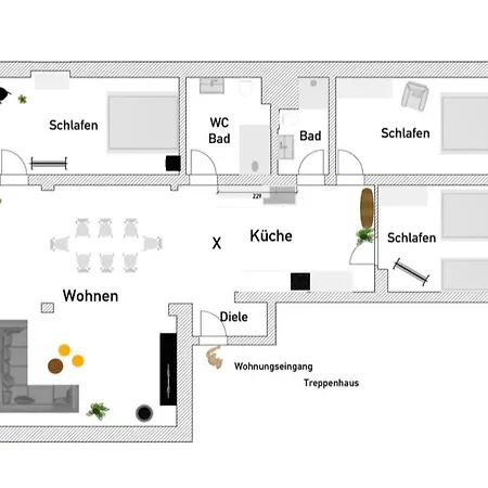Schicker Wohntraum 9 Pers City, Lift, Parken *