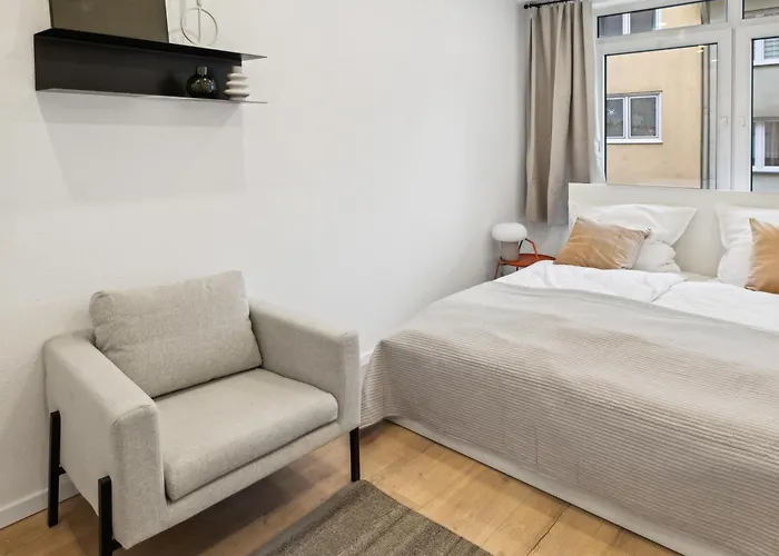 Schicker Wohntraum 9 Pers City, Lift, Parken 公寓 伍珀塔尔