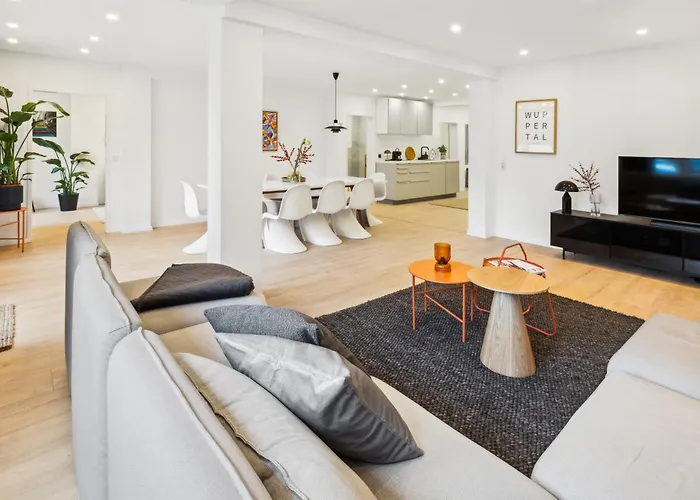 Schicker Wohntraum 9 Pers City, Lift, Parken 公寓 伍珀塔尔